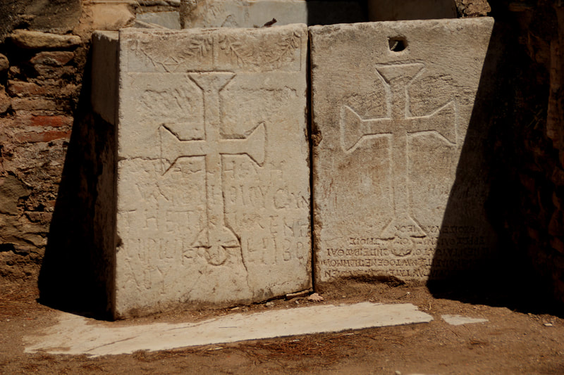 Early Christian Anchor Cross at Sardis.