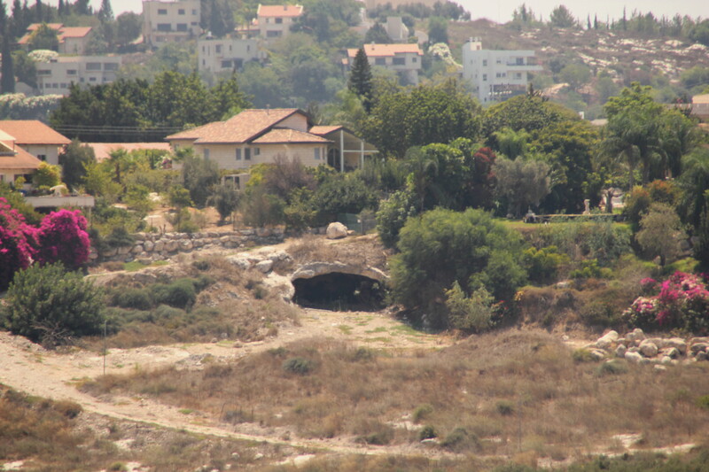 cave as sheepfold near Tel Gezer