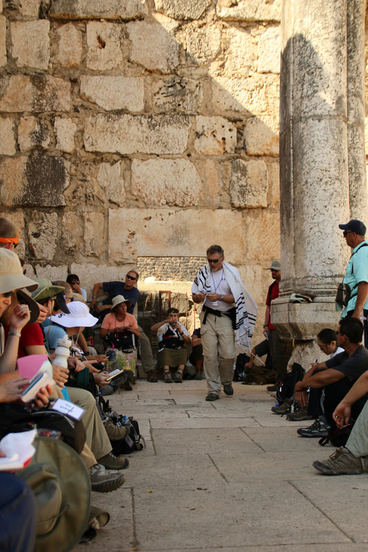 Learning in the Synagogue of Capernaum. 