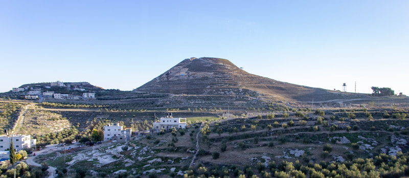 To build the Herodium, Herod's engineers had to move a mountain. 