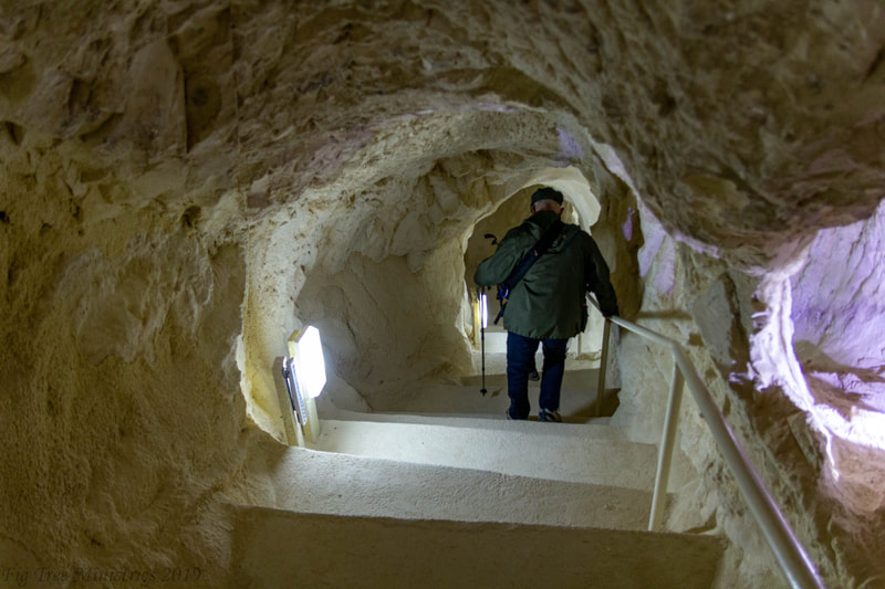 Herodium tunnels. 