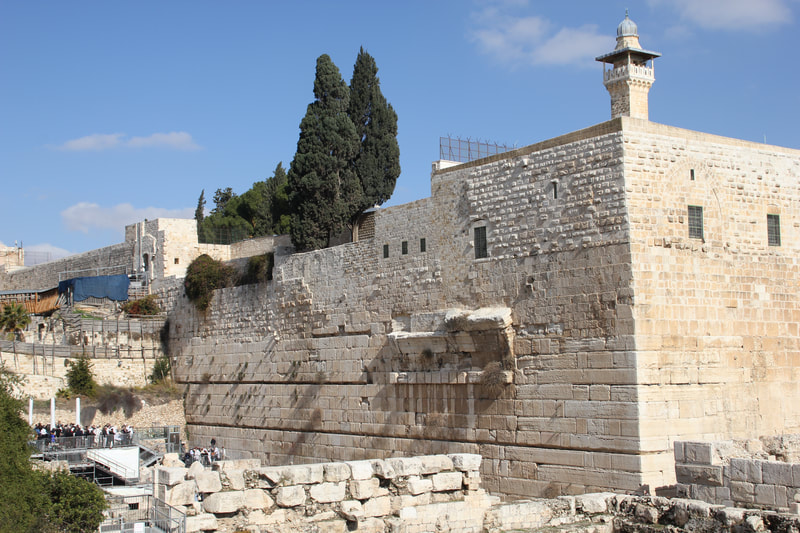 Robinson's Arch on Southwestern corner of Temple Mount