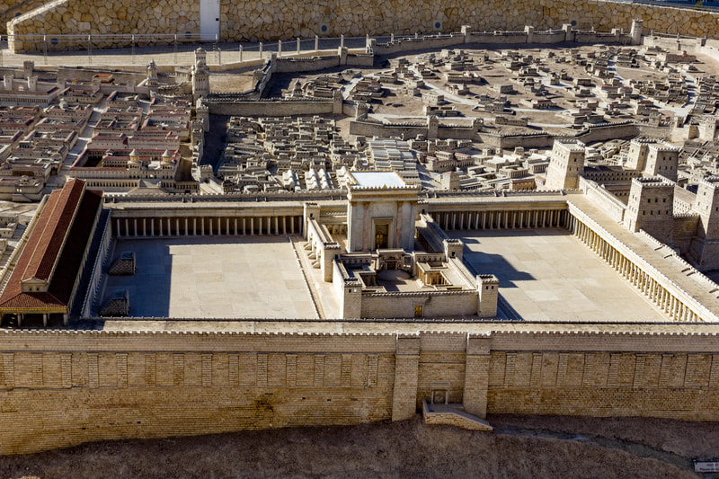 Temple Mount Model at Israel Museum