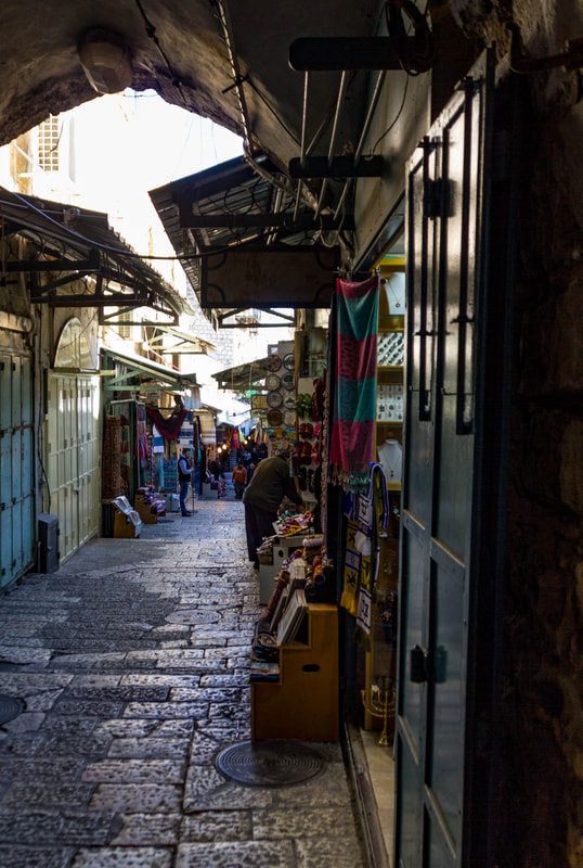 Market in Jerusalem Old City