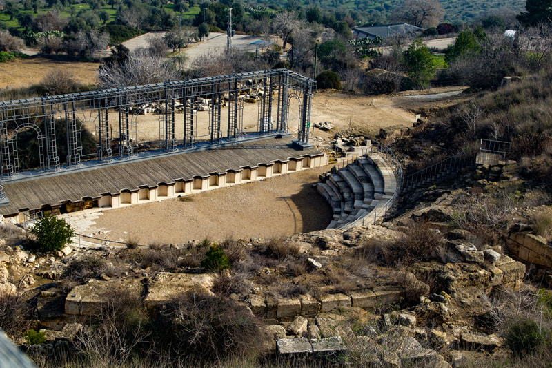 The theater of Sepphoris. 